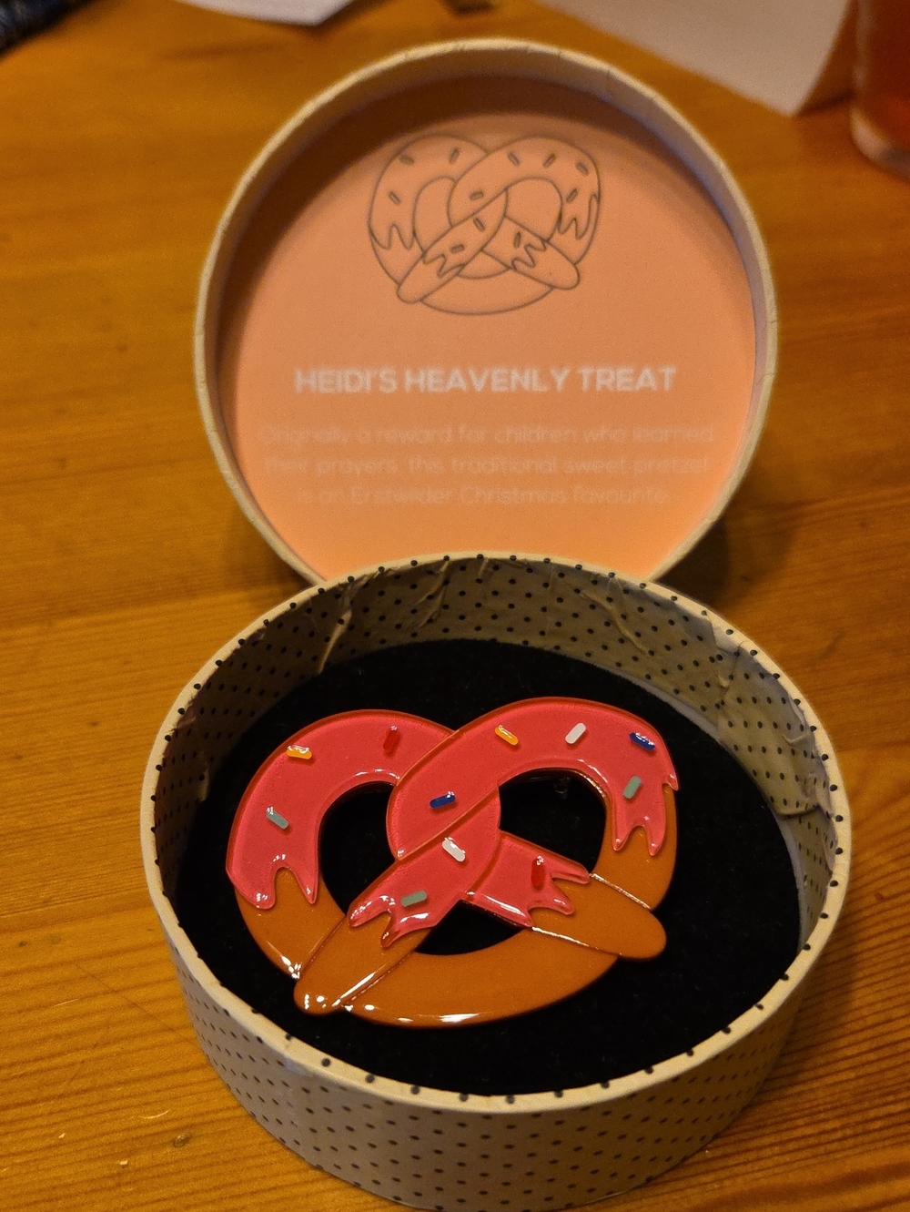 Erstwilder Heidi's Heavenly Treat Brooch